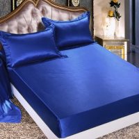 Linen Superstore | Bridal Satin | Deep Pocket | Conventional Fitted Sheet Only
