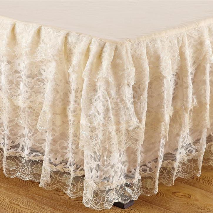 Linen Superstore | Lace | Bed Skirt